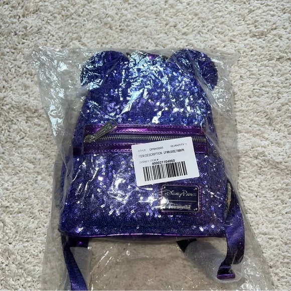 NWT disney parks purple potion loungefly mini backpack - Picture 1 of 6